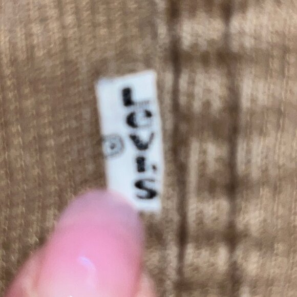 Vintage 1070's Levi's 519 Brown Corduroy Jeans - 31 X 32 - Made in USA - VGUC - Picture 8 of 14